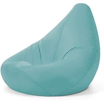 Bean Bag Bazaar® Außensitzsack mit Hohem Rückenteil, Chartreuse, 118cm