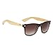 Produktbild D9Q Männer Frauen Bamboo Sonnenbrille Klassische Persönlichkeit Sunglass Goggle Brillen UV400