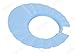 Soft Baby Kids Children Shampoo Bath Shower Cap Hat Wash Hair Shield (Blue)