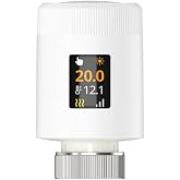 WiFi Oled Ekranlı Termostatik Radyat&ouml;r Vanası (Tuya, Smart Life Uyumlu) (TRV-04)