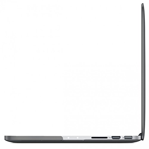 eFabrik Hard Case für Apple MacBook Pro Retina 13.3 Zoll Schutz Cover (2015) Hülle Notebook Tasche Laptop Zubehör 2 Part Click System gehärtetes Plastik in Schwarz transparent - 4