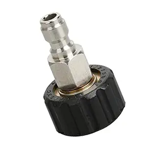 MAXBELLHigh Pressure Washer Quick Connector M22-14mm X 1/4 Quick Connect Adapter