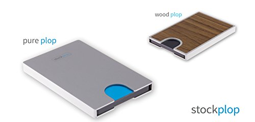 pure plop : hochwertiges Festplattengehäuse (7mm SSD/HDD) mit UASP aus eloxiertem Aluminium - 8