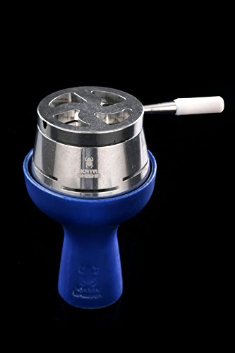 Kaya Block Funnel Shishakopf Blau - 3
