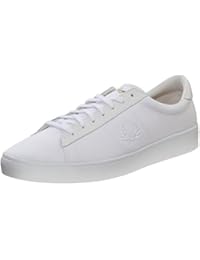 Fred Perry Spencer Canvas Leather White