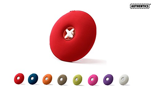 Preisvergleich Produktbild Authentics PILL Wärmflasche 1,9 L + Universalmesser (rot (rot))