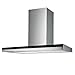 Produktbild Moderne Edelstahl T-Form Wandhaube Kamin Dunstabzugshaube / TITANIUM 700 IX / 70 cm / Edelstahl Glas Design / Touch Control / ECO LED / Extra leiser Motor / 50 dB