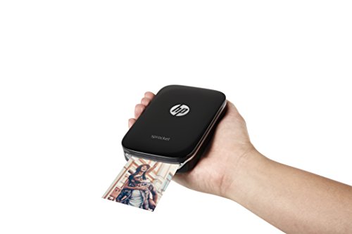HP Sprocket Mobiler Fotodrucker (Drucken ohne Tinte, Bluetooth, 5 x 7,6 cm Ausdrucke) schwarz / silber reviews HP Sprocket Mobiler Fotodrucker (Drucken ohne Tinte, Bluetooth, 5 x 7,6 cm Ausdrucke) schwarz / silber