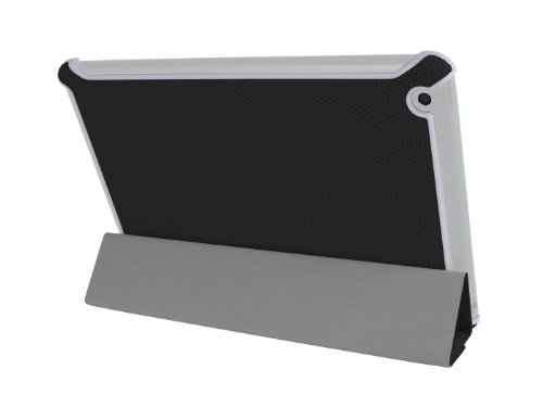 Eloja Premium PU Leder iPad Mini Tasche Hülle Case, Schwarz, mit Display Schutzfolie und Tuch - 2