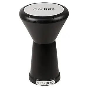 Clapbox Darbuka- Aluminium (9 Inches, Black)