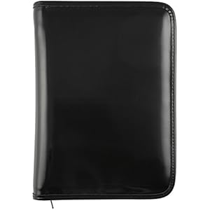 Agenda Picasso mit Reißverschluss Täglich 15x21 Täglich / Wöchentlich 17x24 Schwarz