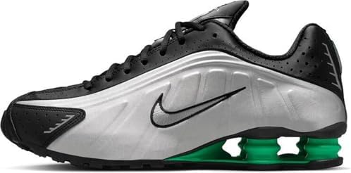 Nike Shox R4 Metallic Silver/Metallic Silver-Black 40.5 EU
