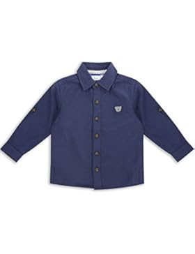 The Essential One - Baby Kinder Jungen Hemd - Marineblau - EOT183
