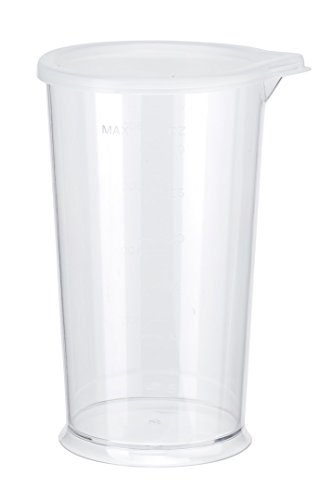 KeMar KSM-800 Basis Stabmixer mit Aufbewahrungsständer, Mixer, Handstabmixer, Food Processor, Küchenmaschine,Titan Klinge, 800 Watt, Schwarz und Edelstahl, Zubehör Set - 7