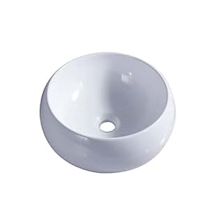 Garderobe Waschbecken weiß Keramik Aufsatz Waschbecken Porzellan Schiff