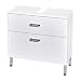 Produktbild Home Creation Waschbecken Unterschrank Badezimmermöbel Bad Schrank Korpus melaminharzbeschichtete Spanplatte, Front MDF, B×H×T: ca. 65,5×62×32 cm