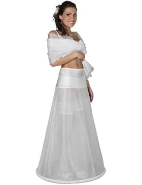 Brautkleid Reifrock Jersey Hüftteil - 1 Reif - 220 cm Umfang Gr XS bis 4XL - H2-220