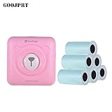 Método de conexión: compatible con Bluetooth 4.0 inalámbrico conectado con teléfono inteligente y cable USB conectado con PC. Por favor, siga la guía de usuario para descargar la aplicación relativa (PeriPage)/controlador en sus dispositivos.