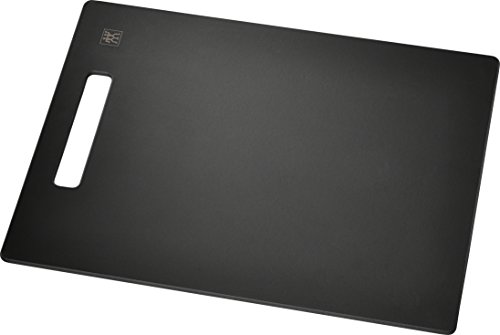 Zwilling 30772-600-0 Planche à découper Bois Fibre matériau, Plastique, Gris, 30,3 x 22,7 x 0,8 cm, Plastique, Gris, 37.7 x 28.7 x 0.8 cm