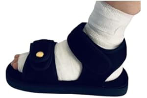 NICEYEA Zapato postoperatorio para lesiones en el dedo del pie roto, ortopédico, ajustable, zapato médico para caminar, rehabilitación, alivio del dolor, pie izquierdo o derecho