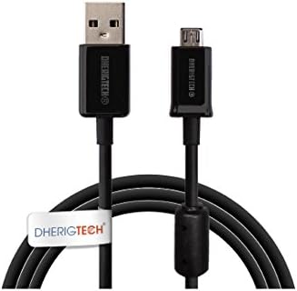 DHERIGTECHUSB DATA CABLE AND BATTERY CHARGER LEAD FOR Sonixx X-Fit - Wireless Bluetooth Headphones