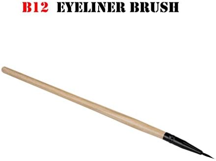 Hukz Makeup Brush Wooden Handle Professional Powder Eyeshadow Brush Cosmetics Eco-friendly Tool 18 Types (L)