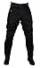 Produktbild Schwarze Motorradhose in Kurzgröße XXL mit herausnehmbarem Thermofutter, Protektoren und Weitenverstellung, für Sommer und Winter