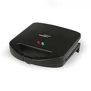 V-Guard VSG75 2 Slice Grill Sandwich Maker With Fixed Non-Stick Grill Plates 750 W (Black)