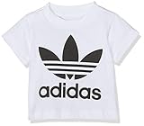 adidas baby trainers sale Reguläre Passform adidas Baby Trefoil T-Shirt, White/Black, 74
