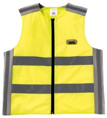 ADAC Warnweste gelb Größe XL – 3x XL Sicherheitswarnweste - 2