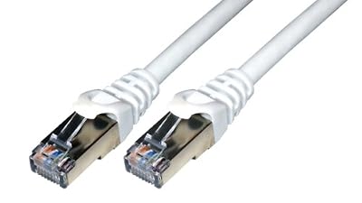 MCL Samar FCC6BM-3M/W Cordon de brassage RJ45 CAT 6 F/UTP 3m Blanc
