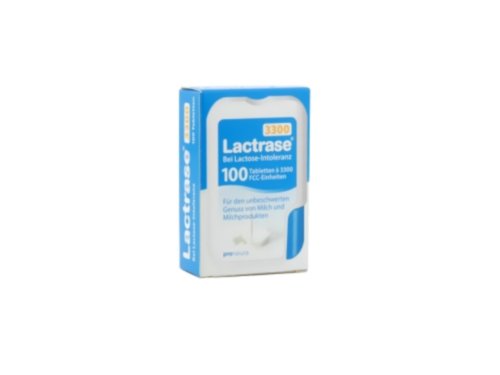 Preisvergleich Produktbild LACTRASE 3.300 FCC Tabletten im Klickspender 100Stück