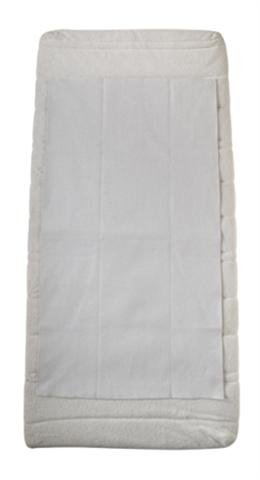 Jollein Flanel Sheet Waterproof (80 x 100 cm, White)
