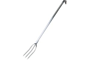 BALDASSARE AGNELLI Pentole Agnelli Linea Acciaio Forchettone a 3 Denti, 54.2x10.5 cm