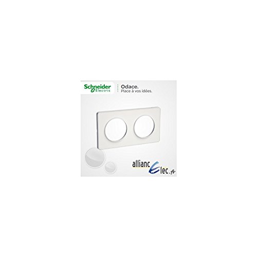 Plaque double Odace Touch - SCHNEIDER ELECTRIC