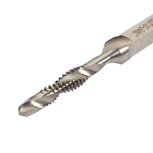 Mohoo Handgewindebohrer Maschinengewindebohrer Drill Bits Satz Edelstahl HSS (M3 M4 M6 M8 M10) Type B - 4