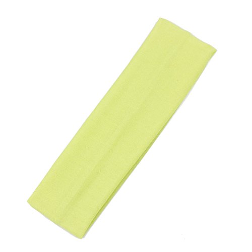 Mytoptrendz® 8cm Wide Stretchy Headband Hairband Women Girls Fabric Kylie Bandeau Plain Hair Wrap ((Green Pistachio )