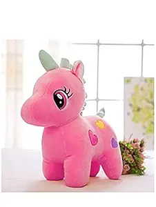 Fun4You Unicorn Stuffed Soft Toy Plush for Kids Baby Boy Girl Birthday (28Cm- Pink)