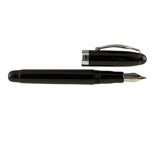détail Noodlers Achab Fountain Pen Noir