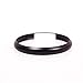 Price comparison product image Vicky Store High Quality 1 Pc Smart Mini Cooper Key Fob Ring Rim Trim Cover Black