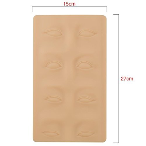 Yimart® Pro Mannequin Training Makeup 3d Face Lip Eyes Extension Practice Skin Make up Painting Tools (3D Eyes)