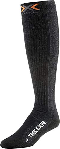 X-Socks Trekking Expedition Long, Calze Uomo, Antracite, 42/44