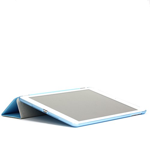 Original Urcover® iPad Air 2 ( 2014 Version – 6.Generation) Smart Cover Case Etui Schutz Hülle mit Sleep/Wake & Ständer Funktion inkl. Displayschutzfolie und weiteres Zubehör – Hell Blau - 4