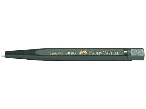 Faber-Castell 180300 - Drehstift mit Glasradierer, Schaftfarbe: grün