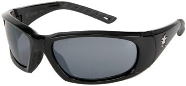 Crews Force Flex Next Generation Ultra-Flexible Safety Glasses With Gray Anti-Fog Lens by Crews Safety Products