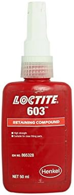 Loctite 603 - Gen Purpose - Retaining Compound - High Strength - Retaining - 50ml Glue - 5 Pack