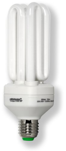 Preisvergleich Produktbild Energiesparlampe, E27 / 30W-840, MEGAMAN, Compact