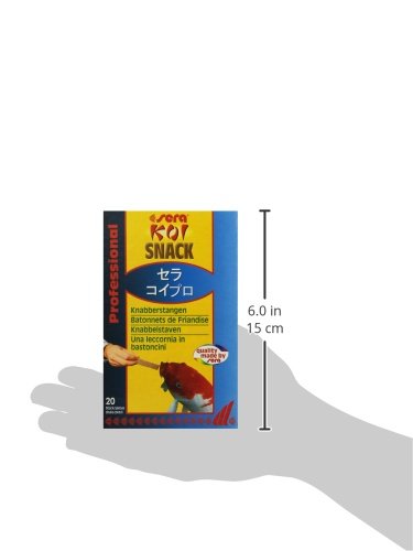 sera 07221 KOI SNACK 20 St – Da frisst Ihr Koi Ihnen aus der Hand - 7