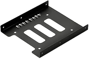 SIMPLETEK Caddy Hard Disk HDD SSD Staffa di Montaggio Adattatore Disco da Portatile A Fisso Bracket 2.5" TO 3.5" Adapter con Viti per Case