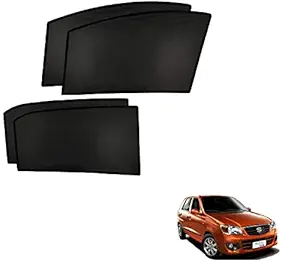 Auto Addict Fix Car Window Sunshades (Side Windows,Non Magnetic) for Maruti Suzuki Alto K10 Type-1 (2010-2014)